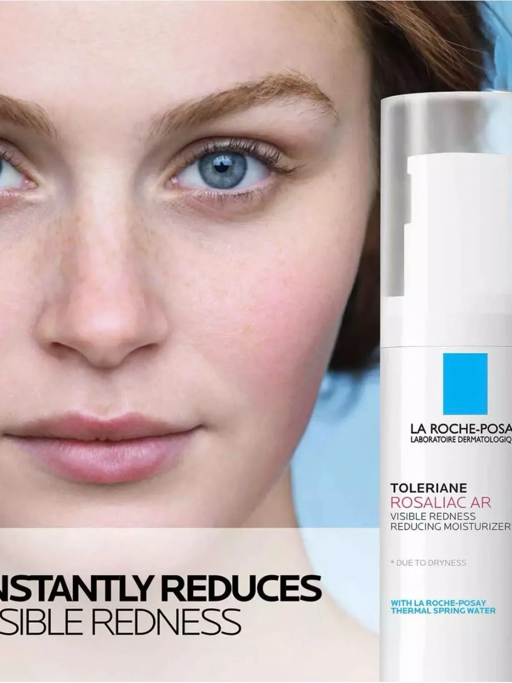 La Roche-Posay Toleriane Rosaliac AR Visible Redness Reducing Cream - Green Tint